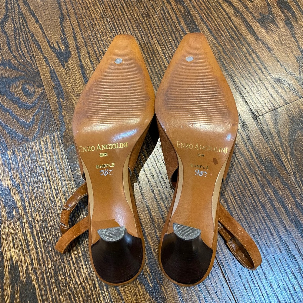 Suede Kitten Heels - Picture 6 of 8